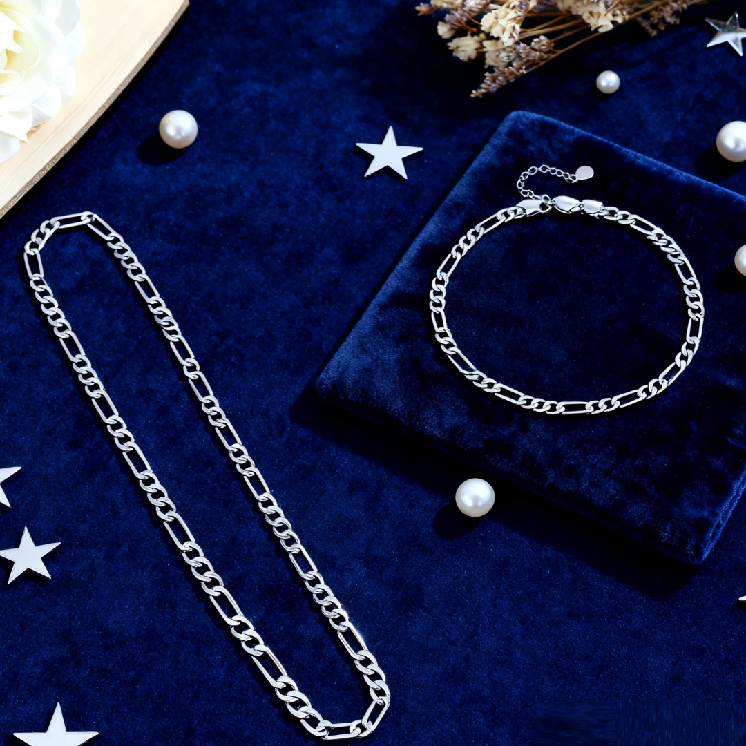 

Универсальные стерлингового серебра 925 пробы, стильные 4 мм, геометрические браслеты, браслет, ожерелье для женщин, модные комплекты ювелирных изделий, рождественский подарок, вечеринка