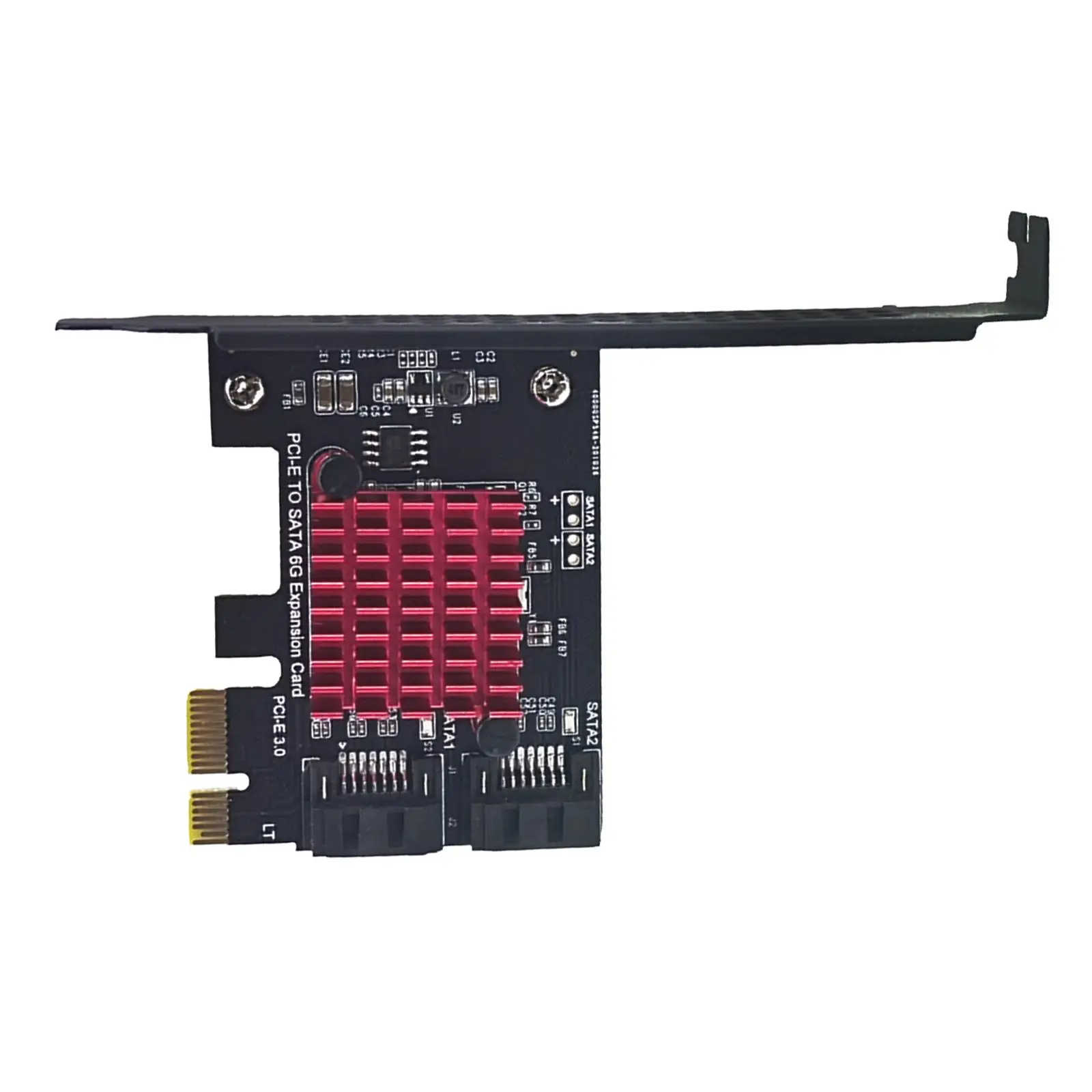 

Pci- 2 Ports Expansion x to SATA3.0 6Gbps Replacement Accessories Controller for SD Computers PC