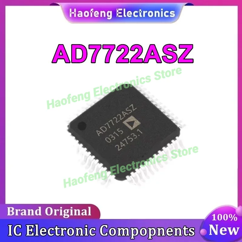 

AD7722 AD7722ASZ AD7722AS QFP-44 100% новый оригинал в наличии
