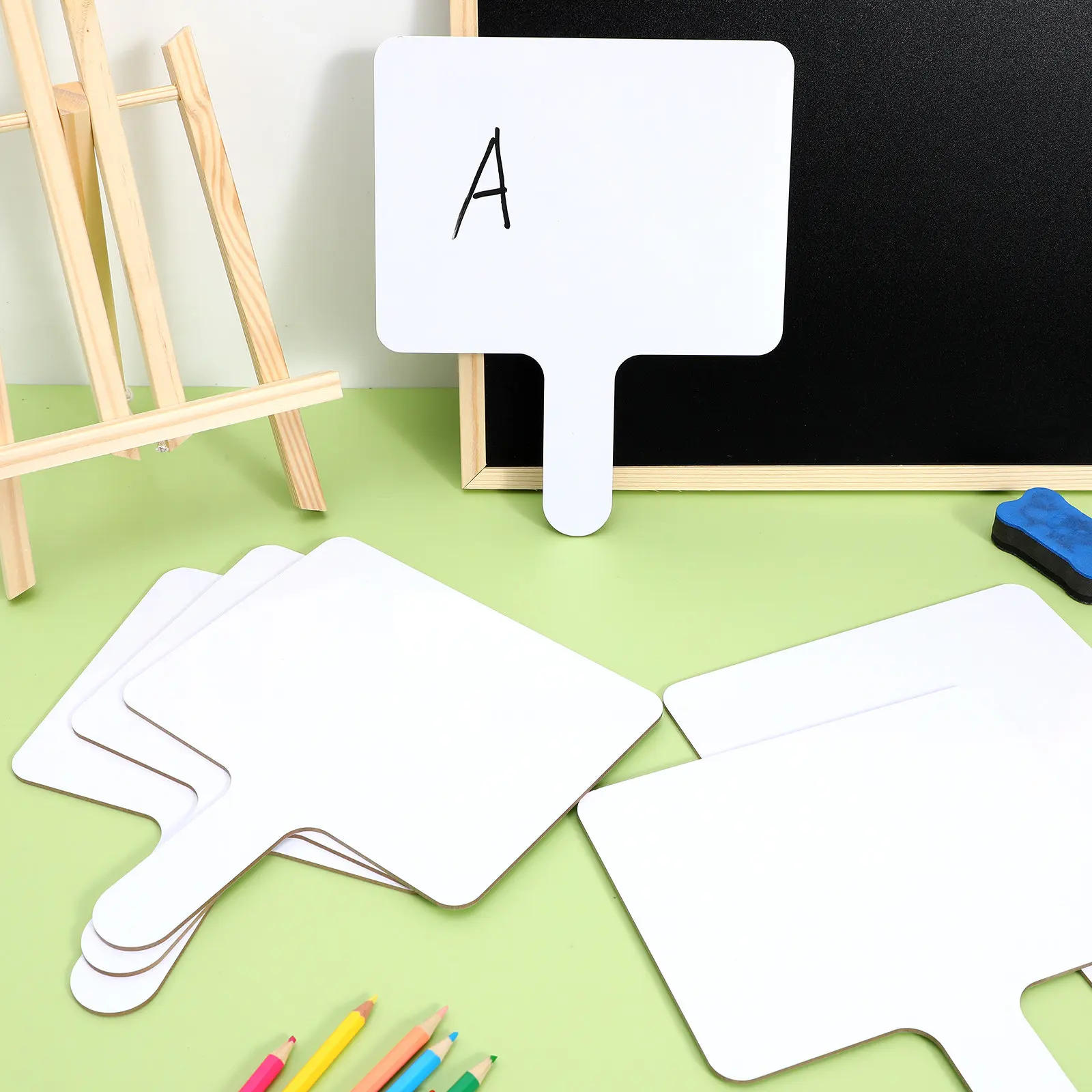 6-tableaux-blancs-portables-en-bois-double-face-effacables-a-sec-pour-Etudiants-salle-de-classe-vote-bureau-et-maison