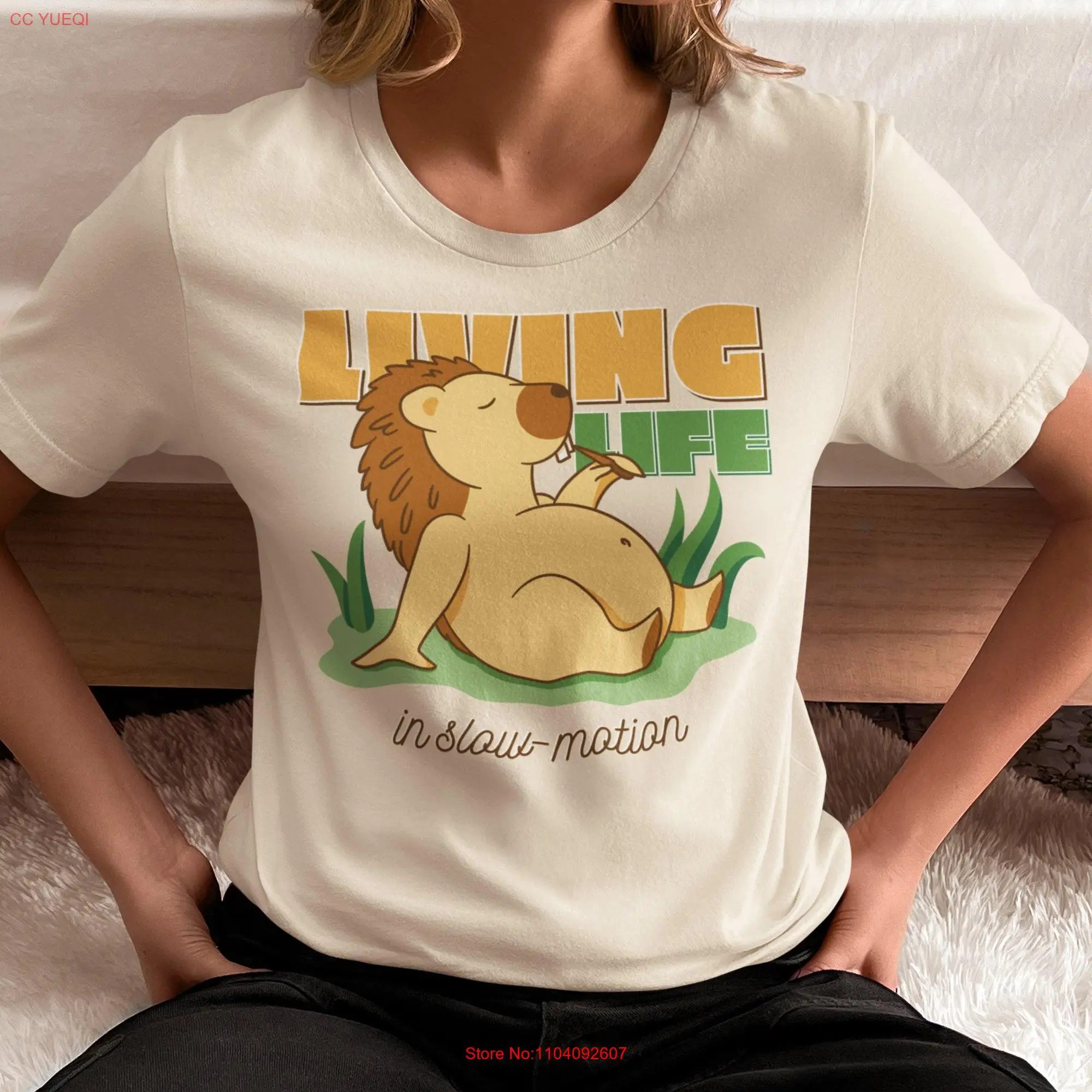 Hedgehog T Shirt gift for her tee lover owner mom funny long or short sleeves