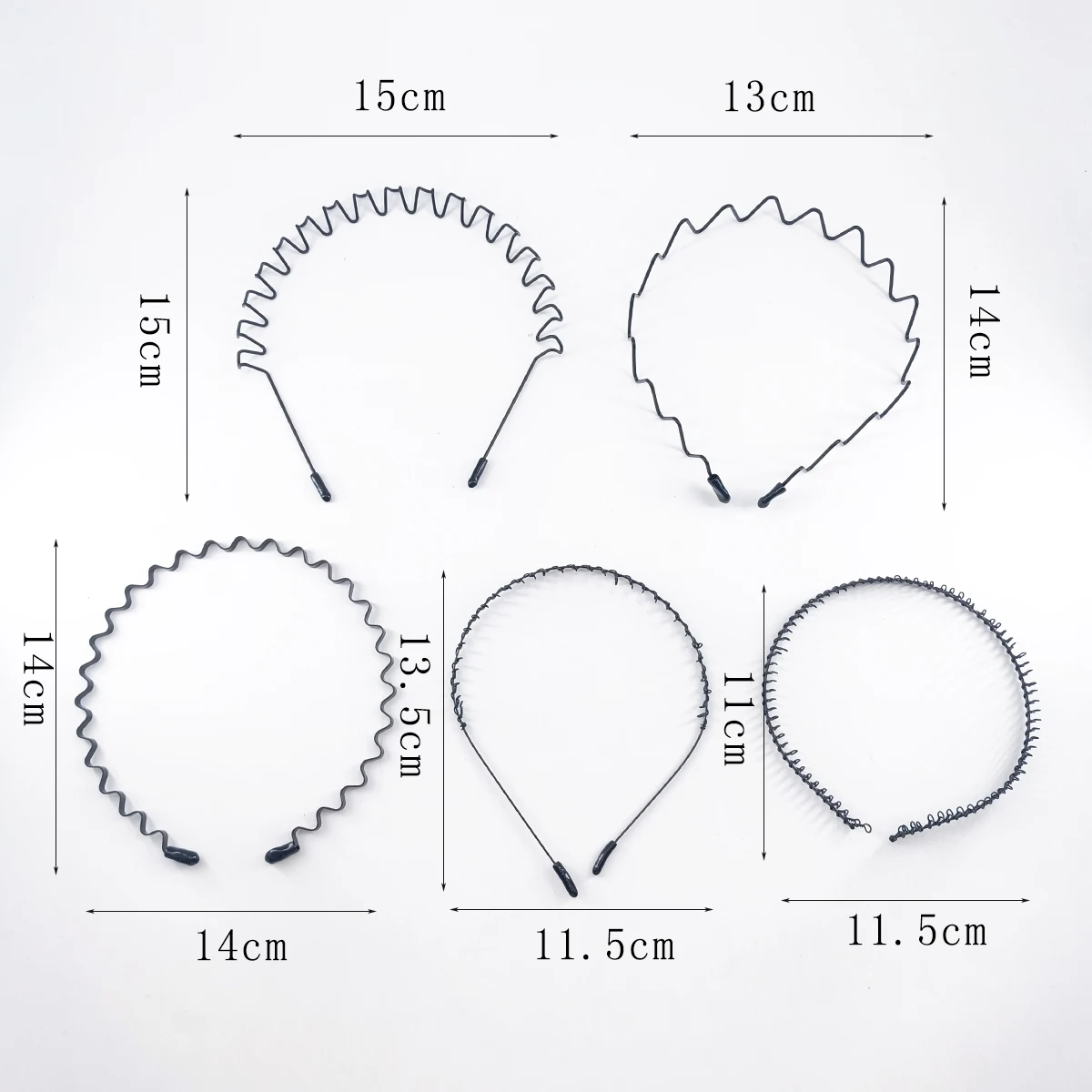 3/6 Stück Herren-Haarreifen, Vereinfachte Koreanische Mode, Gesichtsreinigungs-Haarreifen, Rutschfeste Sport-Haarclips, Unsichtbare Haarspangen für Damen – Detail 11