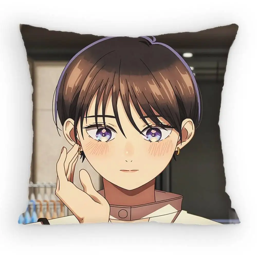 In the Clear Moonlit Dusk Yoi Takiguchi Pillow Case Sofa Living Room for Bedroom Cushion Square Cushion Nap Time