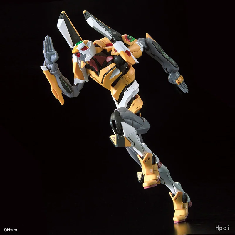 Bandai RG 1/144 Evagelion Unit-00 14Cm EVA Anime Original Action Figure Assemble Model Children's Toy Birthday Gift Collection