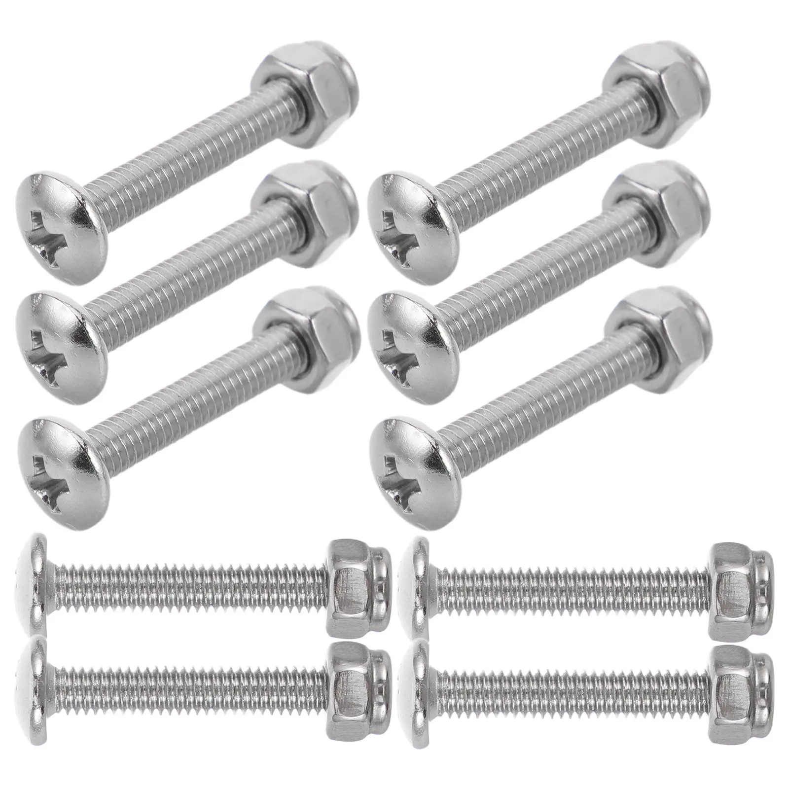 

12Sets Foosball Table Screws Nuts Metal Fasteners M4x20mm Replacement Set Table Football Hardware Maintenance Repair Accessories