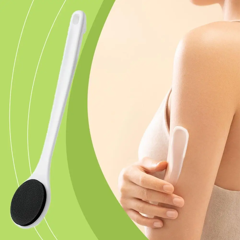 Lotion Applicator Body Wash Brush Padded Brush With Long Reach Handle Self Application For Back Feet Skin Cream Sunscreen R4g5