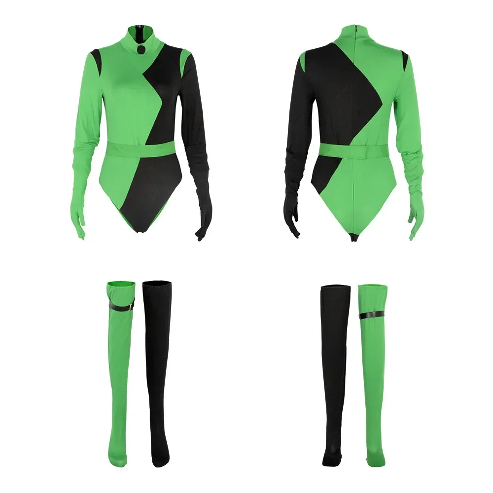 Anime Shego Costume Cosplay Lingerie Donna Ragazza Vestito sexy Top Pantaloni Fantasia Halloween Carnevale Festa Gioco di ruolo Vestiti Vestito