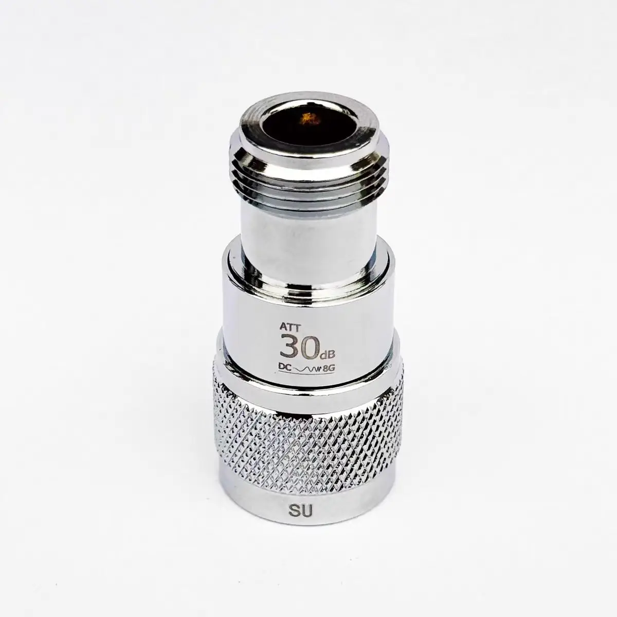 type N Attenuators 5W DC-8GHz Coaxial Fixed Attenuator 1dBi 2dBi 3dBi 5dBi 10dBi 20dBi 30dBi 50dBi 60dBi Frequency Connectors