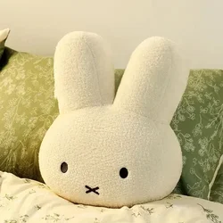 Miffy neue kawaii Plüsch kissen niedlich miffy süße Puppe Spielzeug kreative Raum dekoration Cartoon Ornamente Sofa Kissen Geburtstags geschenk