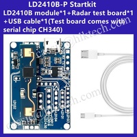 Hi-Link Factory HLK-LD2410B KIT 24G mmWave Human Presence Microwave Radar Sensor Motion Module Millimeter Wave Motion Switch