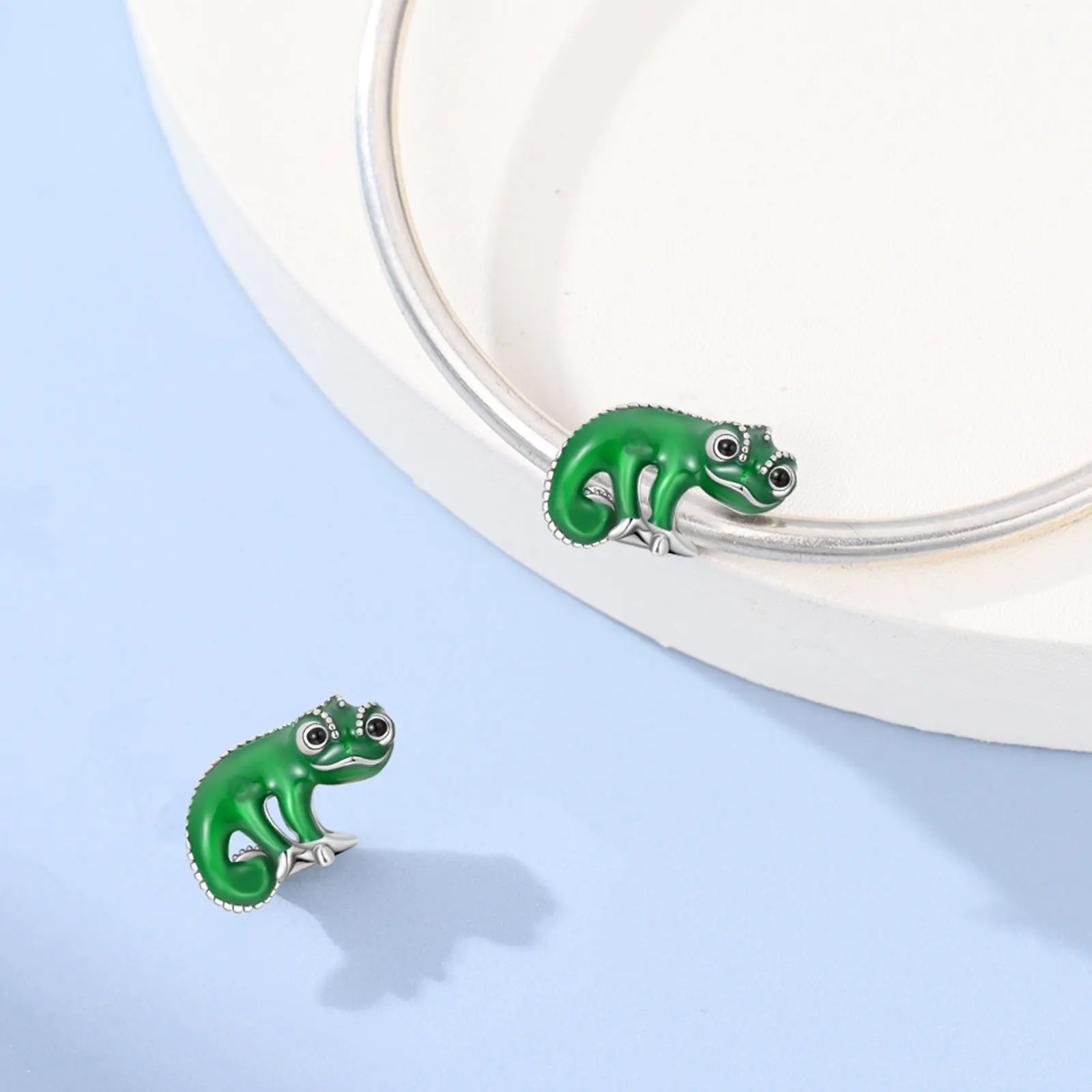 Potdemiel Disney 925 Sterling Silver Princess Stitch Minnie Charms Beads Original Bracelet Trinkets Women DIY Jewelry Gifts view 3