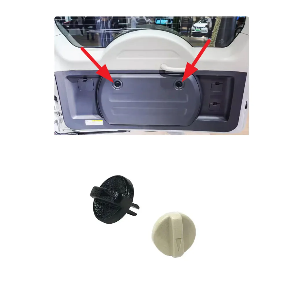 1 Pcs Black or Beige Tail Door Hook Knob for Pajero V90 V80 Tooling Hole Cover Knob for Montero V70 Back Trim Cover MR655328