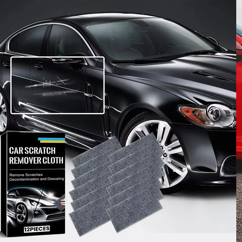 Easy to use, lightweight scratch cleaning and maintenance, car scratch nano glitter cloth, motorcycle SUV towel