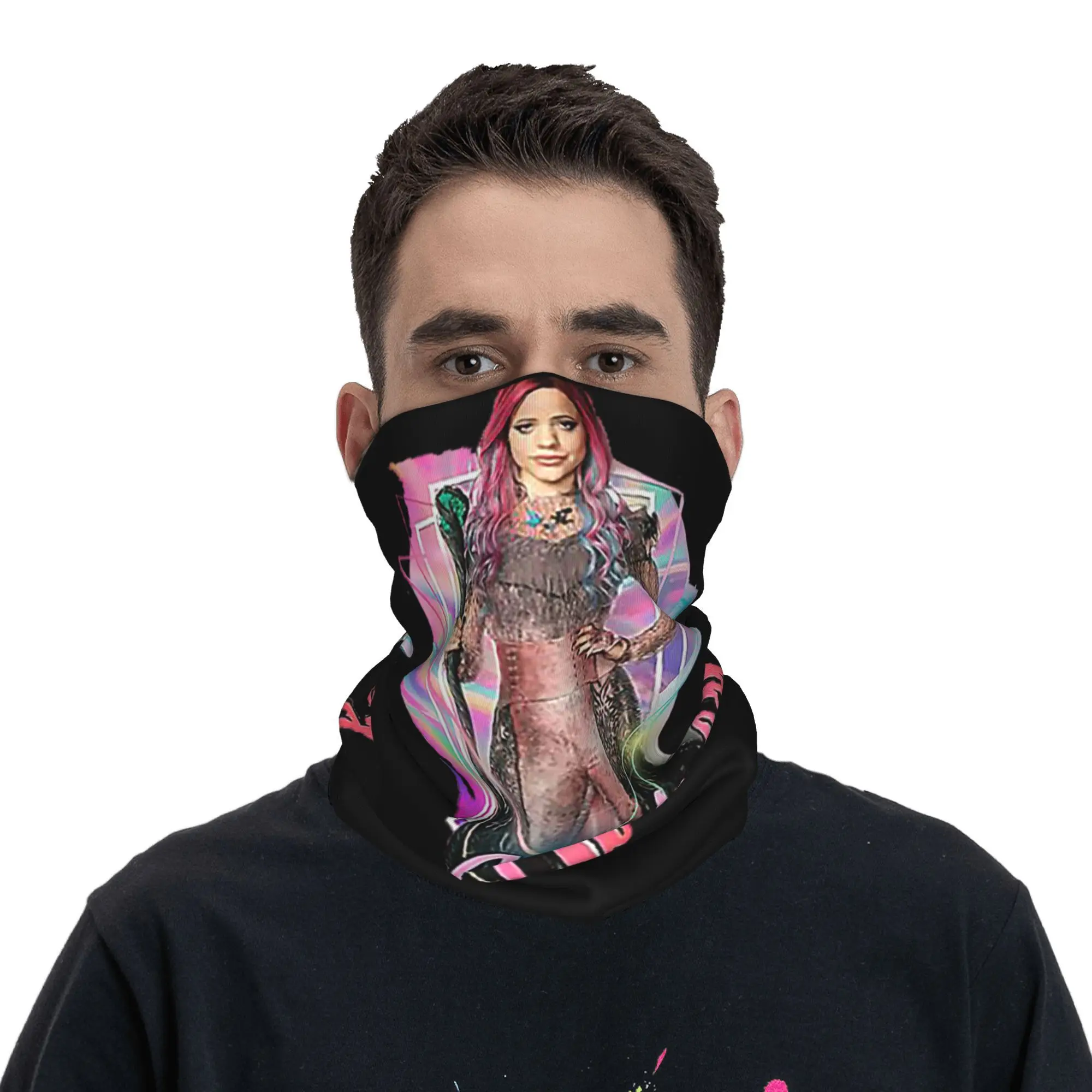 أودري ملكة يعني أحفاد 3 باندانا غطاء الرقبة المطبوعة التفاف وشاح متعدد الوظائف بالاكلافا المشي لمسافات طويلة الصيد للجنسين