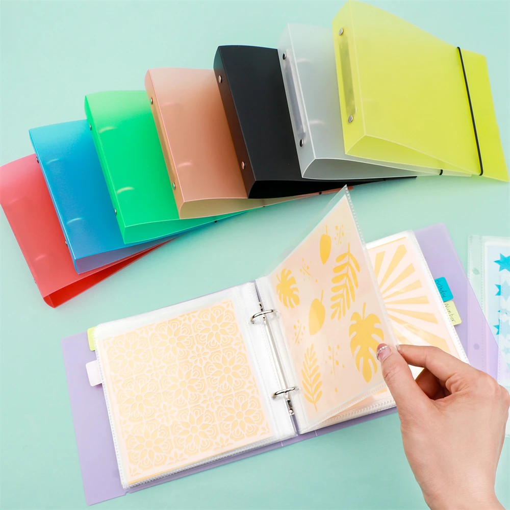 

Трафарет для хранения печенья, держатель для высечки и штампов, органайзер для трафаретов для выпечки, трафарет для скрапбукинга, трафарет для хранения