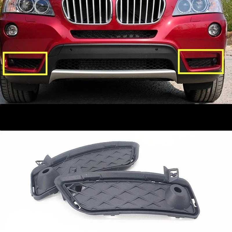 

Front Bumper Lower Grill Grille Molding Covers for BMW X3 F25 2011-2014