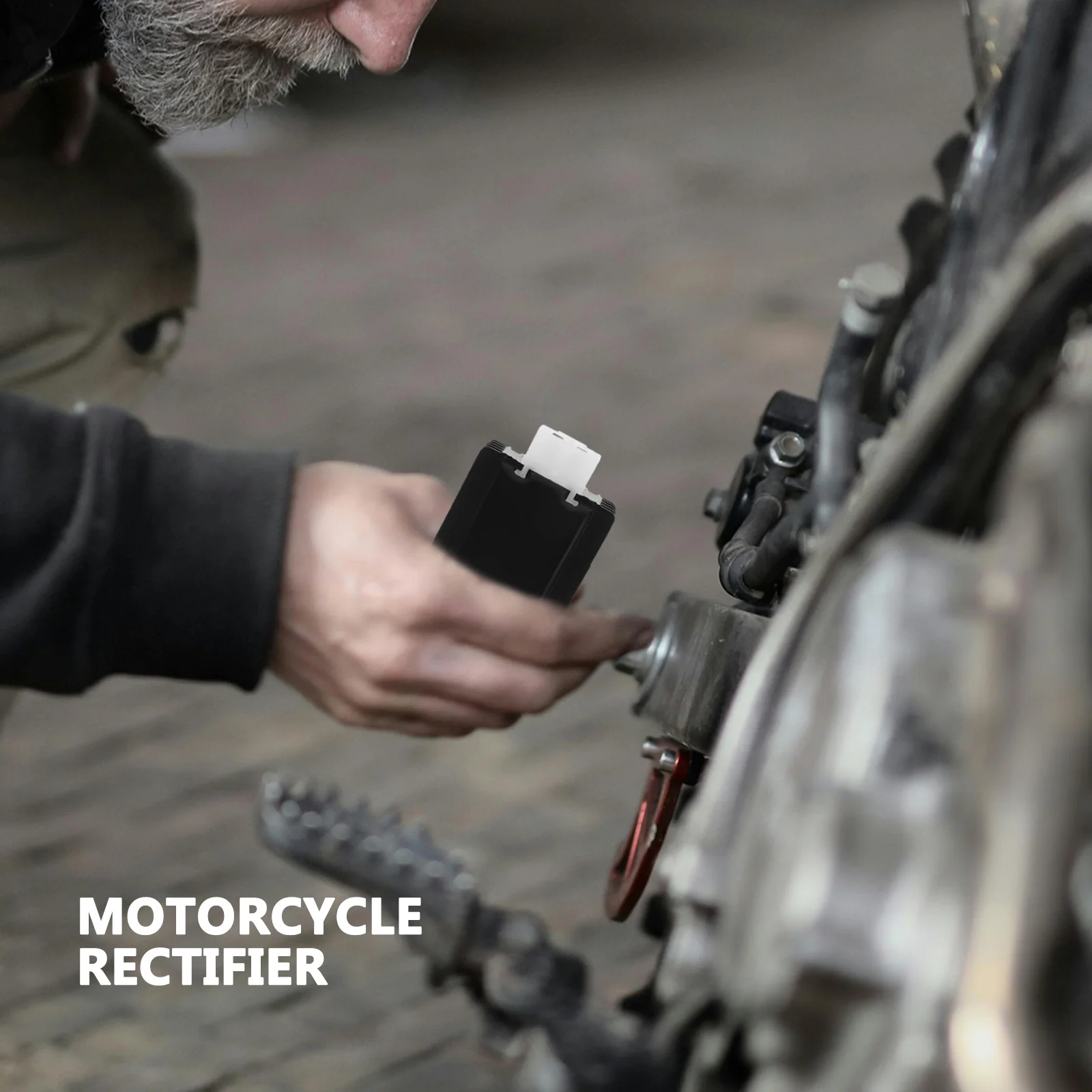 

Motorcycle Rectifier Practical Voltage Stabilizer Durable Replacement High-Performance Regulator Rectifier Motorcycle Regulator