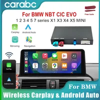 CARABC inalámbrico CarPlay Android Auto para BMW EVO CIC NBT System 1 2 3 4 5 7 Series X1 X3 X4 X5 F20 F21 F30 F31 F10 F48 F25 E84