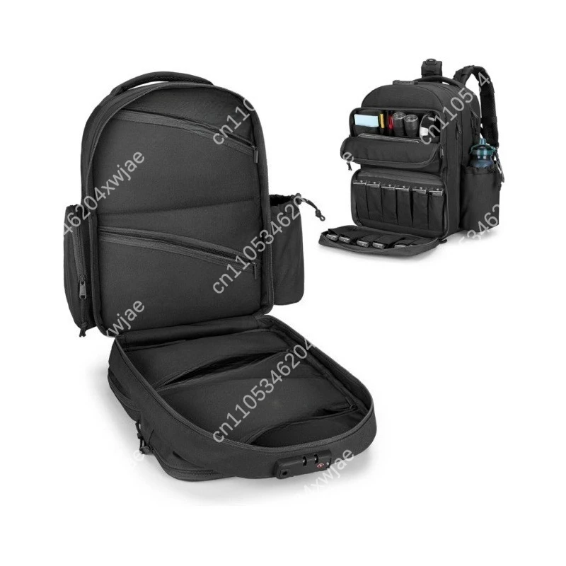 

Рюкзак для ноутбука с кодовым замком, USB-портом, несколькими отделениями, мягким отделением для ноутбука, для путешествий, походов, спорта и повседневного использования