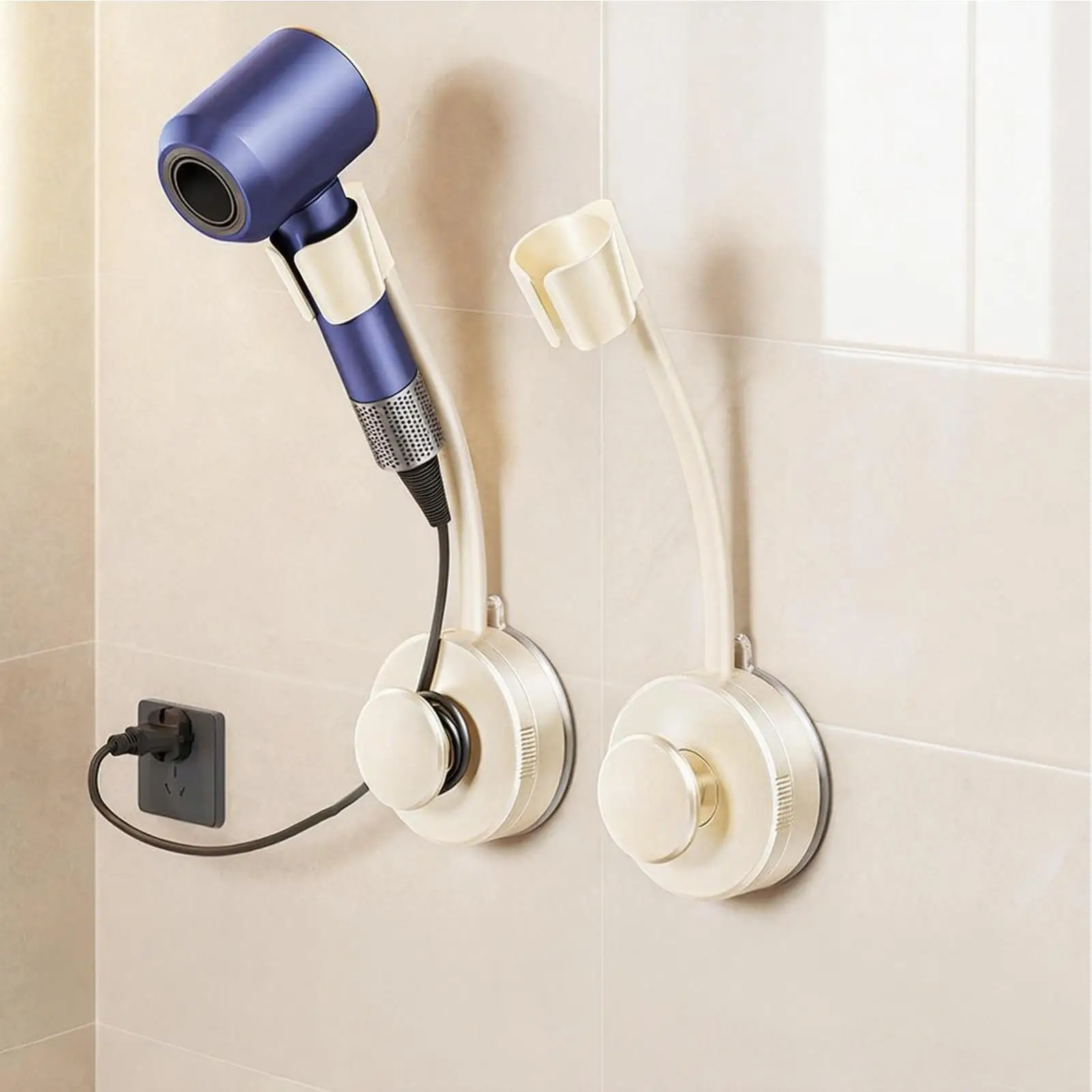 Hair Diffuser Stand 360-Degree Adjustable Hands-Free Blow Dryer Holder Bracket for Women Wife Girlfriend Home Apartment Hotel