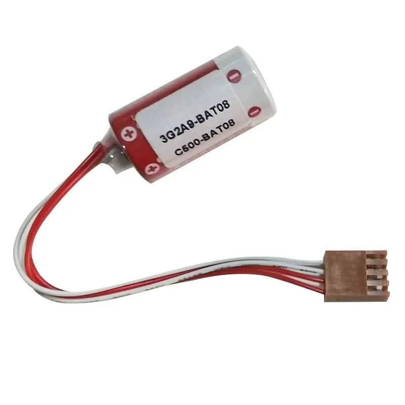A++ New New for maxell ER17/33 3.6V 17330 PLC lithium battery 2/3AER2/3A with plug  5pcs