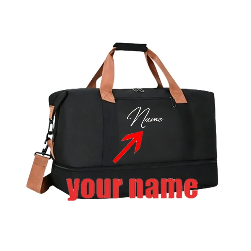 

Custom Embroidery Travel Duffel Bag Set for Couple Mr and Mrs Gift Bride Groom Weekender Bag Shoe Compartment Wedding Honeymoon