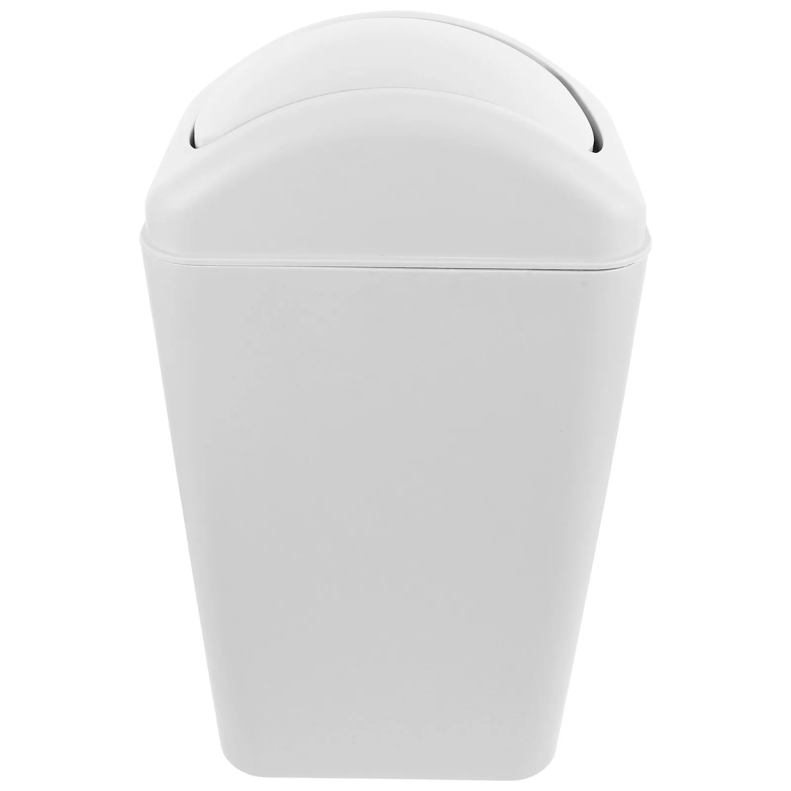 

Swing Lid Trash Can 8L Plastic Bathroom Kitchen Slim Design Odor Minimizing Large Storage Bin for Bathroom Plastic Garbage Bin