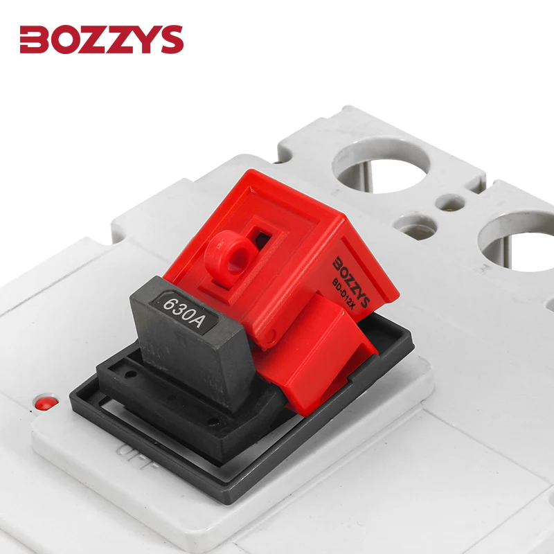 BOZZYS Multi-Function Miniature Breaker Lockout Device Locked Without Tools to Prevent Accidental Operation
