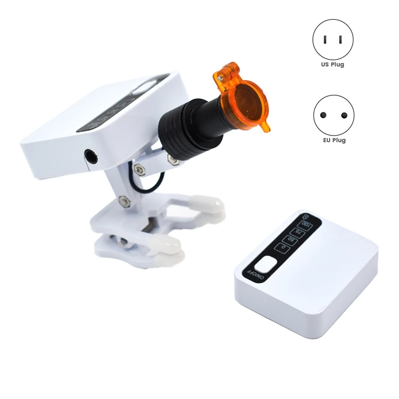

Wireless 5W LED Headlight Removable Batteries Clip-On Headlamp With Optical Filter For Magnifier