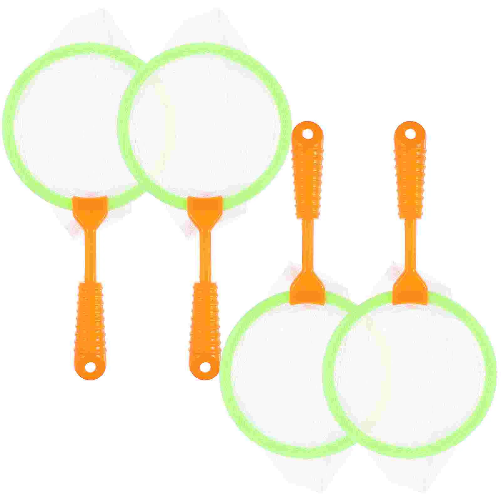 

4 Pcs Park Fishing Tools Toy Butterfly Net Kids Catcher Nets Collecting Adventure Child