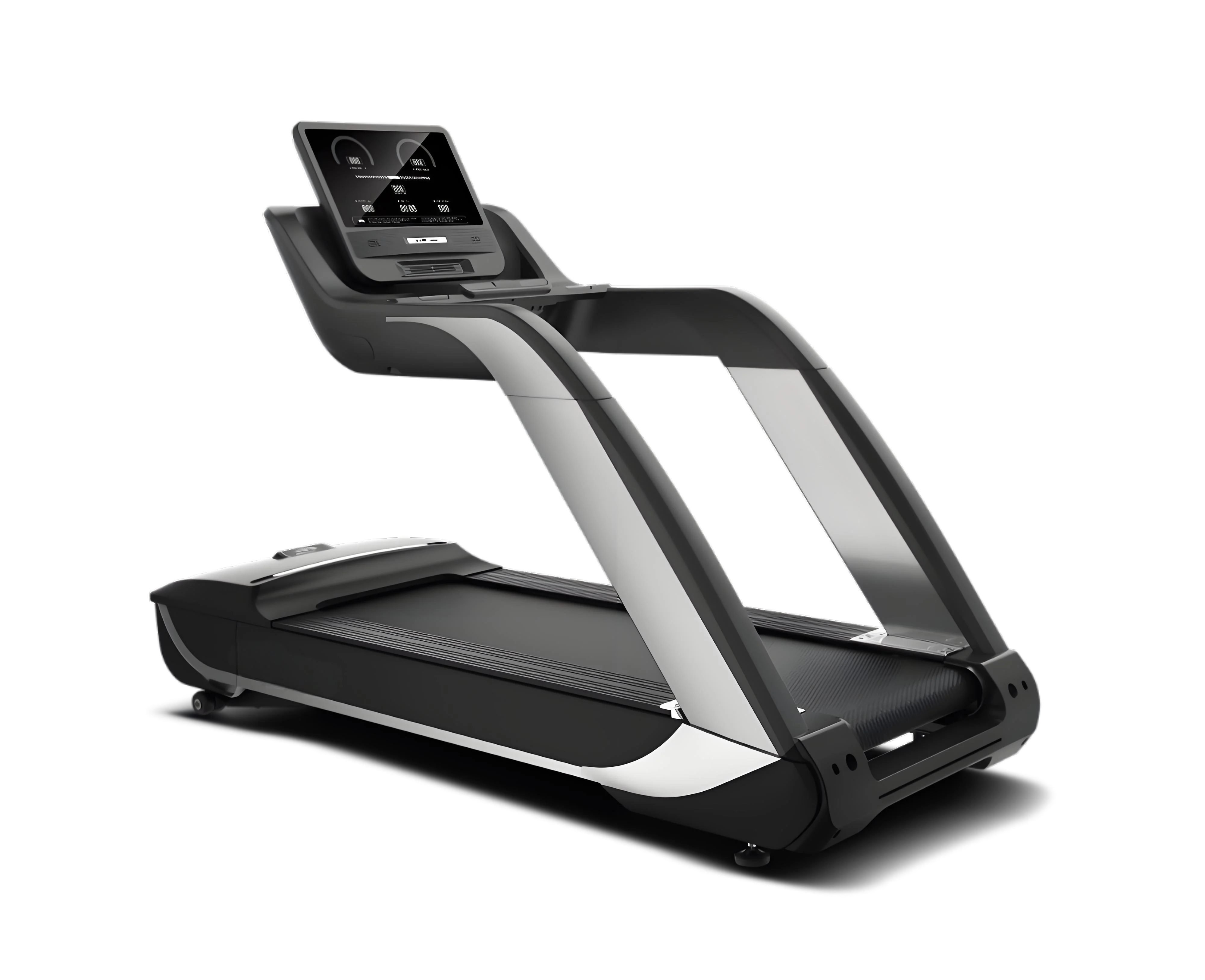 High-Quality Commercial Electric Treadmill Multi-Functional Home Use Fitness Equipment Touch Screen Display Speed Adjustment
