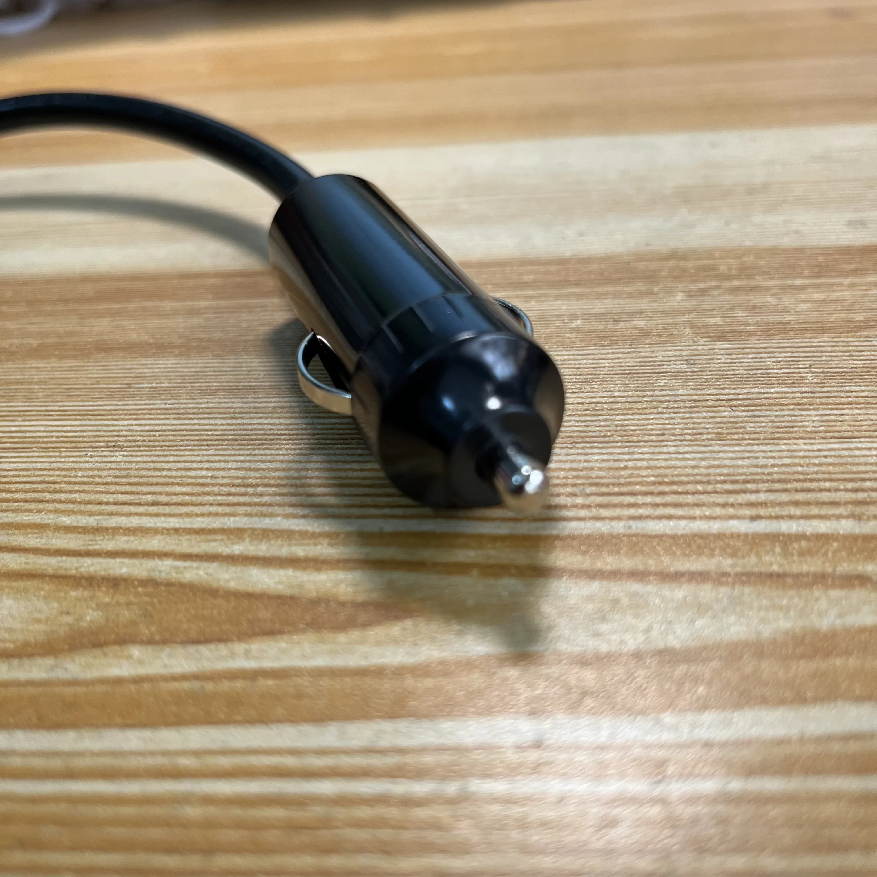 자동차 시가 라이터 밥솥 플러그 시가 전원 커넥터는 1.2m 와이어 케이블 엔드 캡과 융합