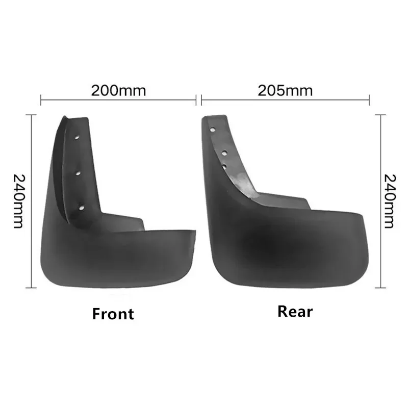 Best Selling PP Material Strong Mudguards Car Fenders For 2002-2006 Toyota Camry XV20 2.4 Car Auto Parts Mud Flaps Splash Guard