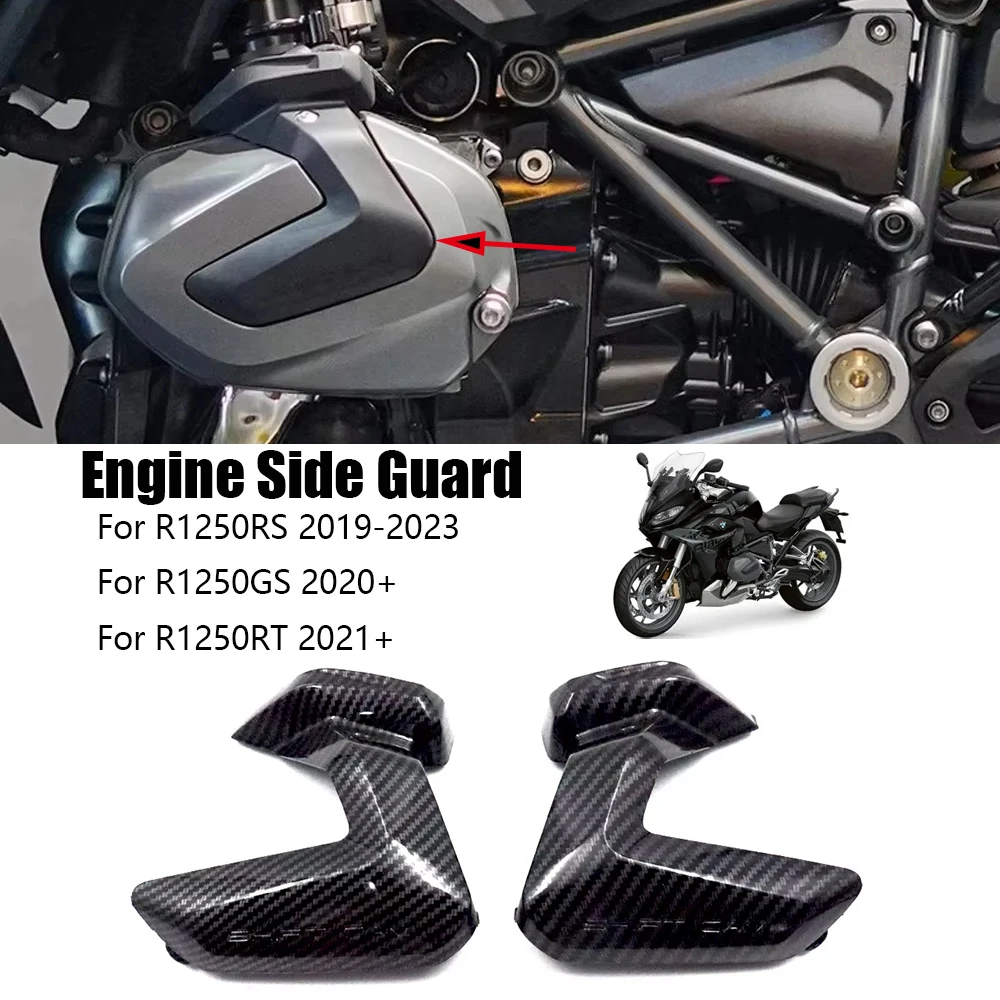 For BMW R1250RS R1250GS R1250 RS GS RT 2021 2022 2023 Motorcycle Cylinder Head Cover Engine Guard Protector Fairing