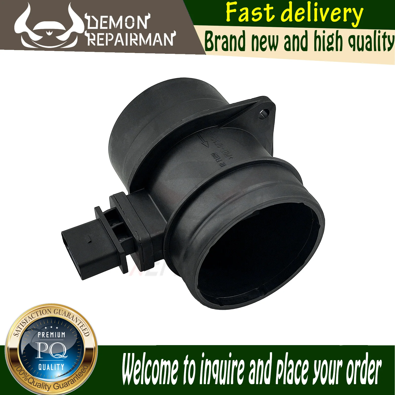 0281002735 03G 906 461 C Mass Air Flow MAF Sensor Compatible with AUDI A3 A4 A5 A6 Q5 SEAT ALTEA EXEO SKODA SUPERB OCTAVIA 2.0L