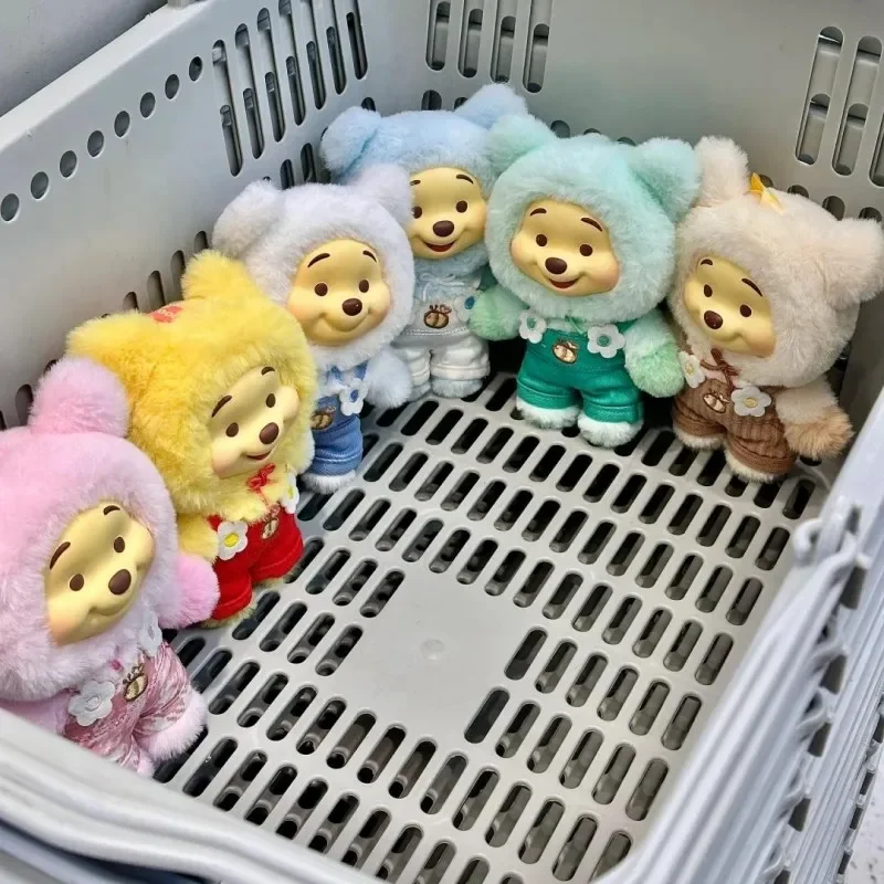 Disney Winnie de Poeh Candy Bear Series Blind Box Vinyl Pluche Mystery Box Verrassingstas Hanger Pop Actiefiguur Meisje Cadeau! !