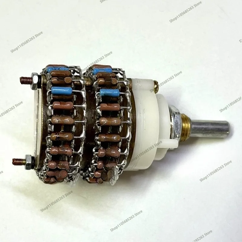 Resistor, 4×24 Speed Progressive Type, 50K/100K Volume Control Potentiometer, Shunt Type, Dual Channel