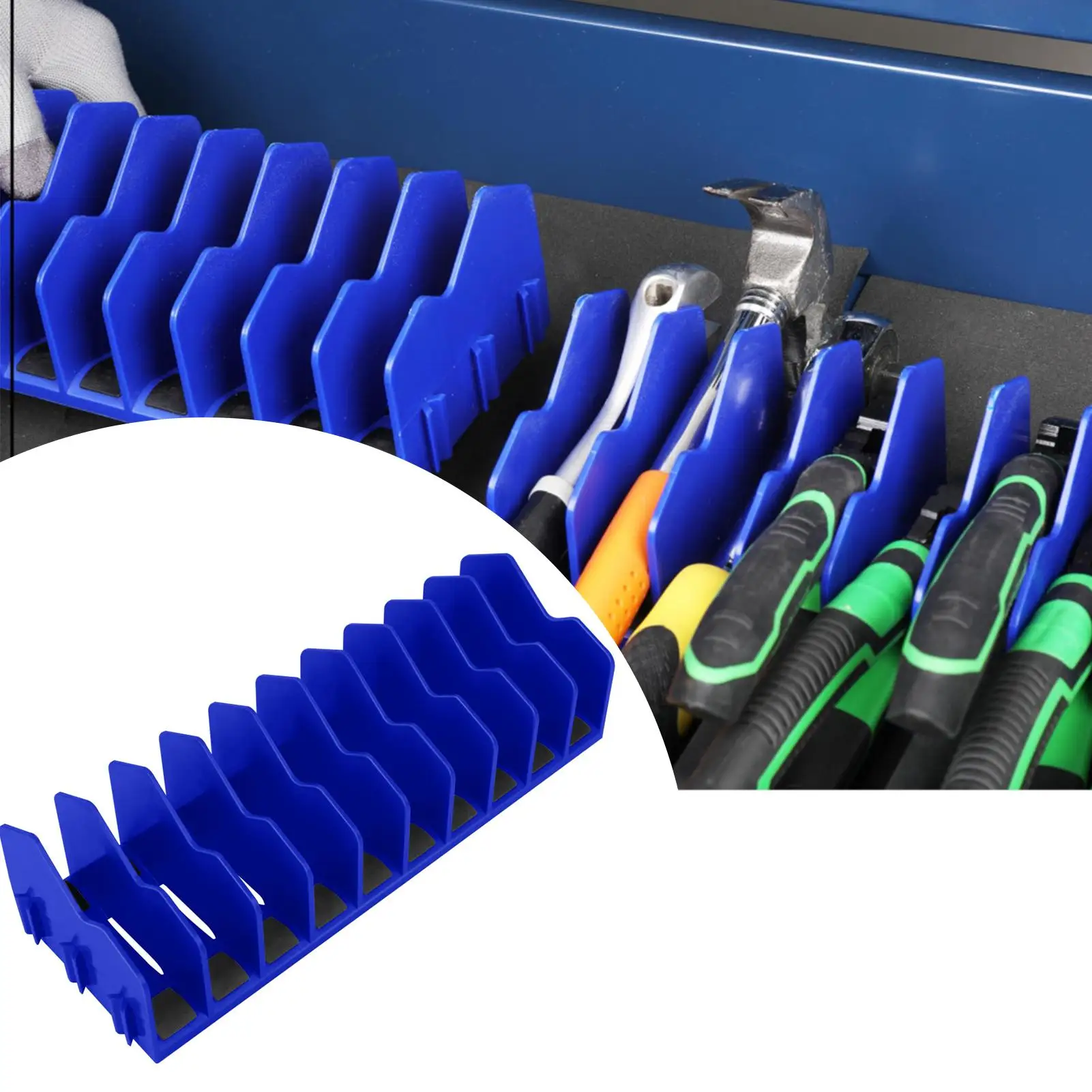Plier Storage Rack Study Organizer Rack Holder 10 pliers Plier Organizer for Home Studio Factory Tool Room Garage Workshop Shed