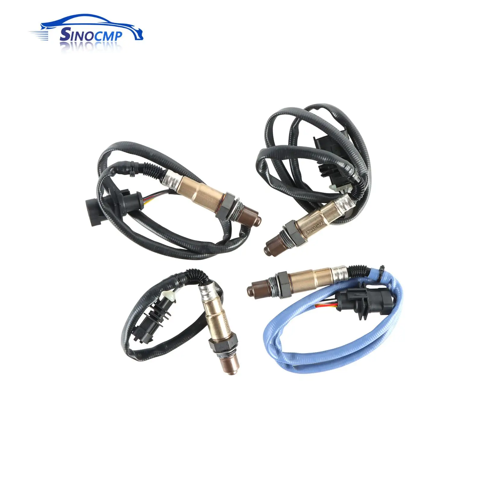 4pcs Oxygen O2 Sensor For Maserati Ghibli 2014-2020 Levante 2017-2020 3.0L Turbo OE# 670004022 670002199 670009076 670009075