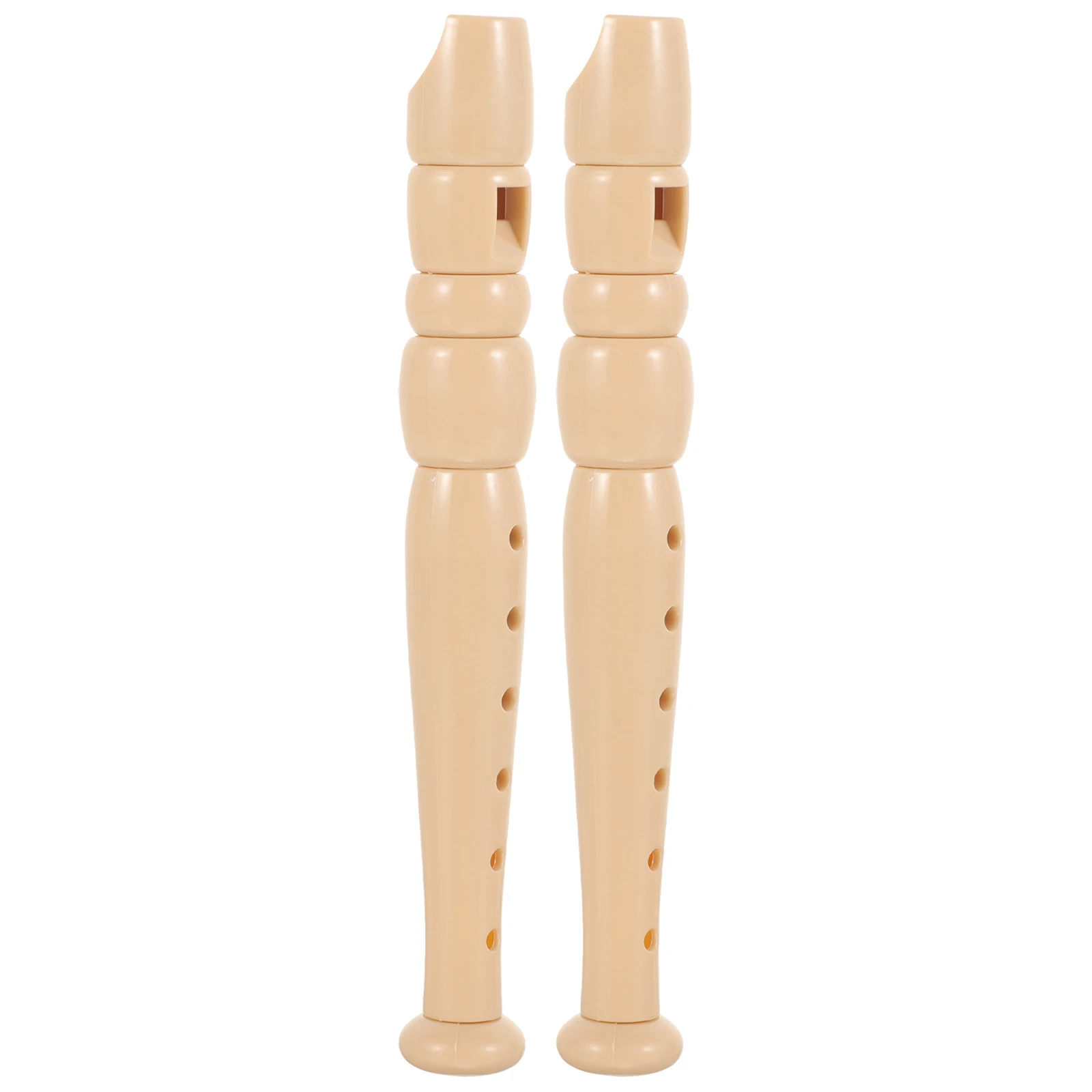 

2Pcs Plastic Clarinet 6 hole Kids Musical Instruments Professional Wind Toy Instrument Beginner Flute Practice Sound Resonance