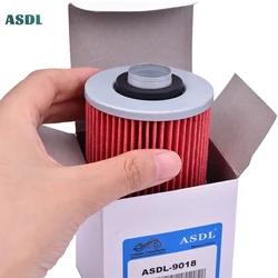 Motorcycle Engine Cartridge Fuel Oil Filter For Yamaha XV125S Virago 125 XC200 FZR250 SR250 TT250 XC250 XT250 XV250 XVS250