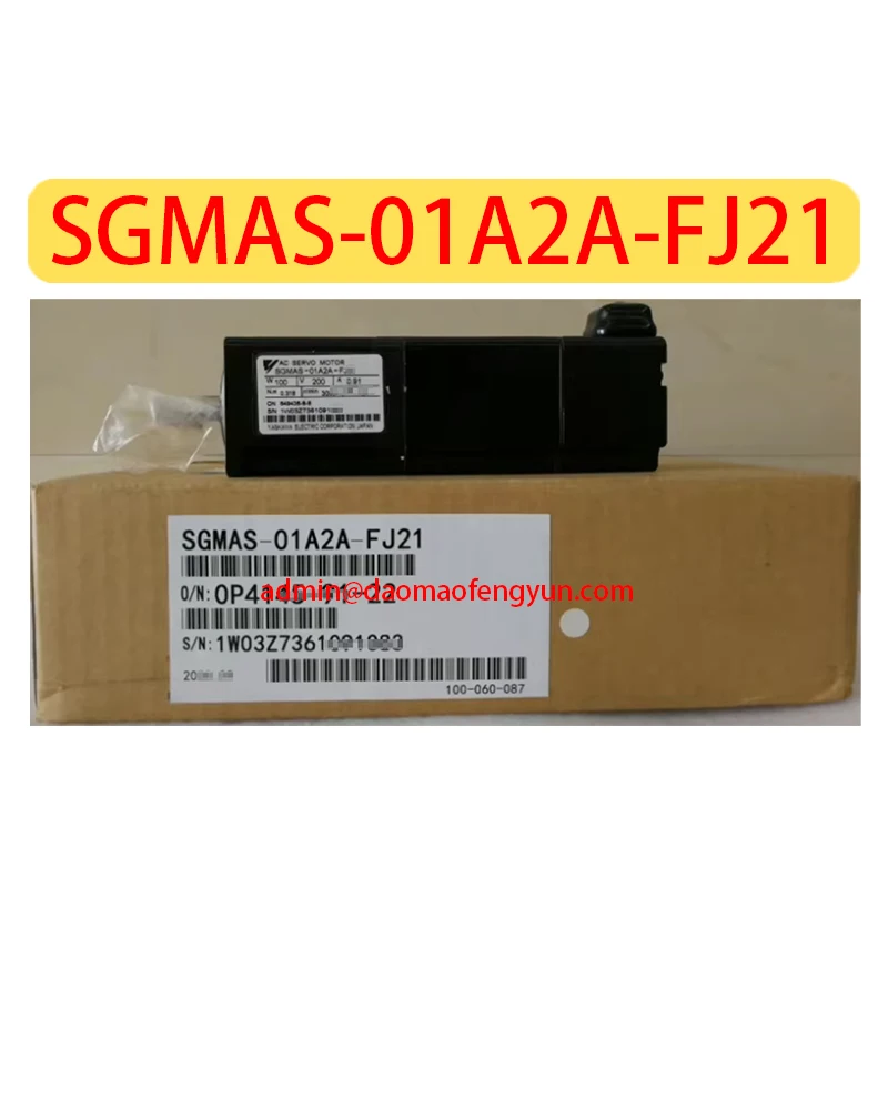 

SGMAS-01A2A-FJ21 Brand new Servo Motor SGMAS 01A2A FJ21，Fast shipping