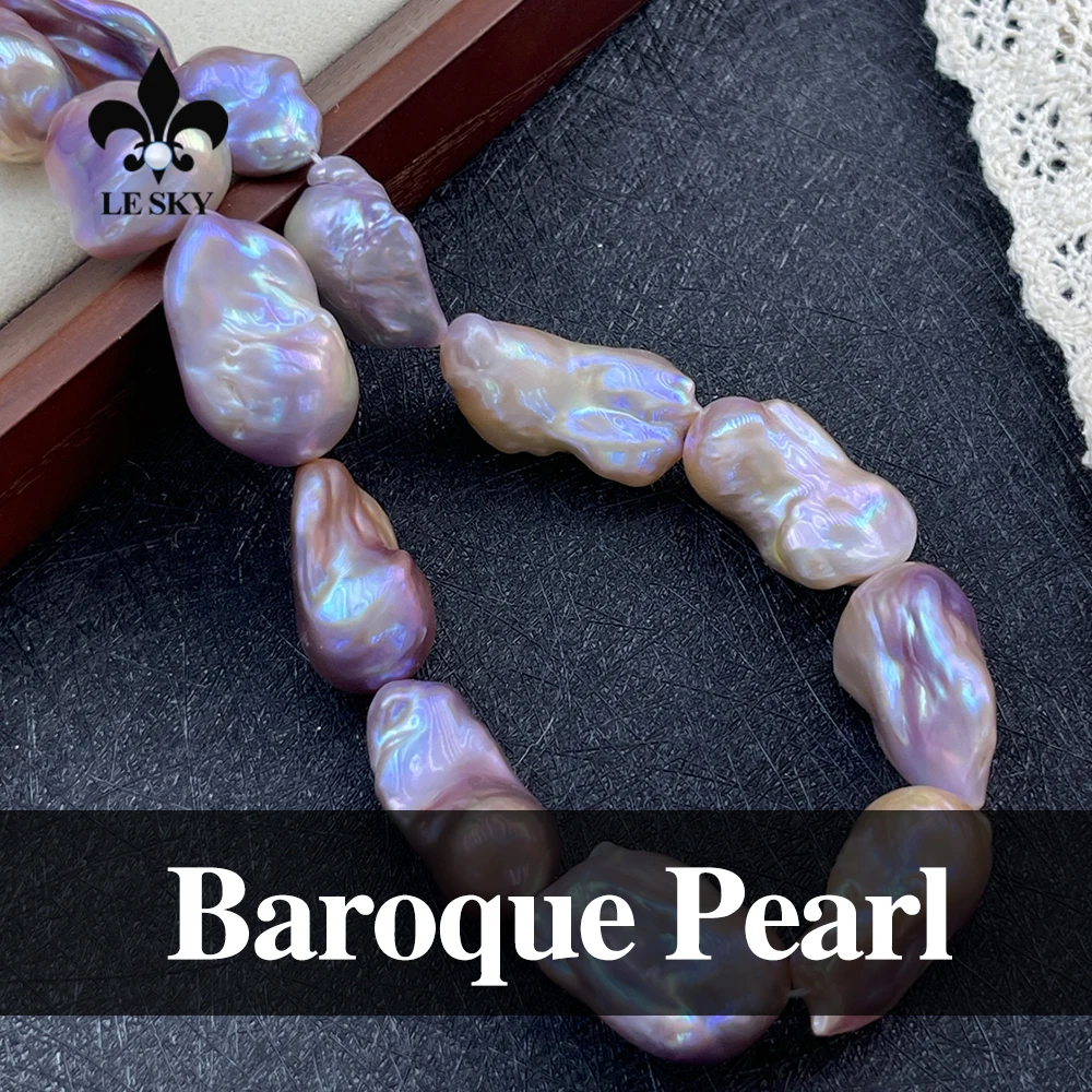 

Baroque Pearl Beads Natural Freshwater Pearl Loose Spacer Beaded for Making DIY Jewerly Necklace Bracelet Earrings 15-20mm