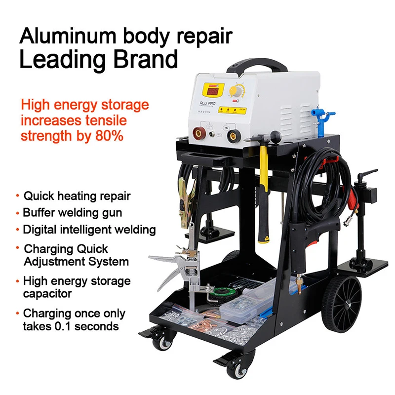 Aluminum & Iron Car Body Dent Puller Stud Welder Machine for Auto Frame Repair