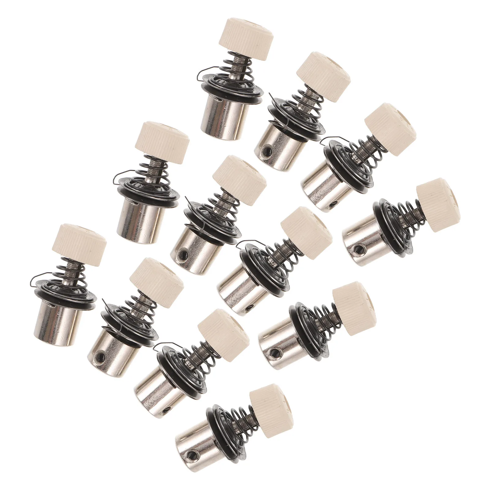 

12Pcs Sewing Machine Accessories: Metal Thread Tension Regulator for Flat Bed Machines Efficient Thread Clamp Assembly Stitch