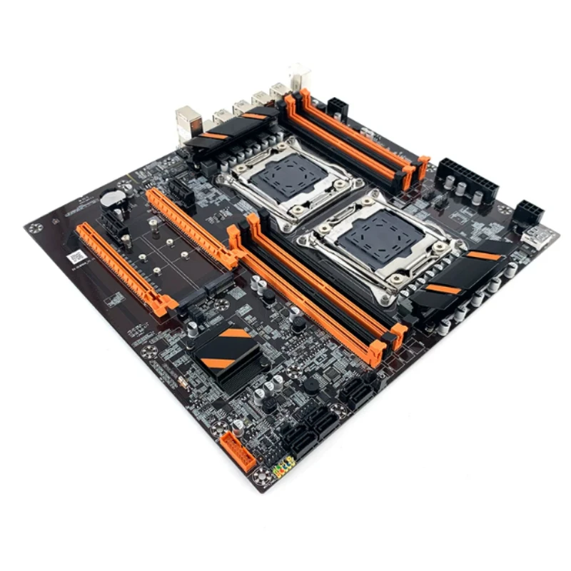 X99 main board Dual DDR4 2011v3 server desktop computer 2678V3 multi-open set
