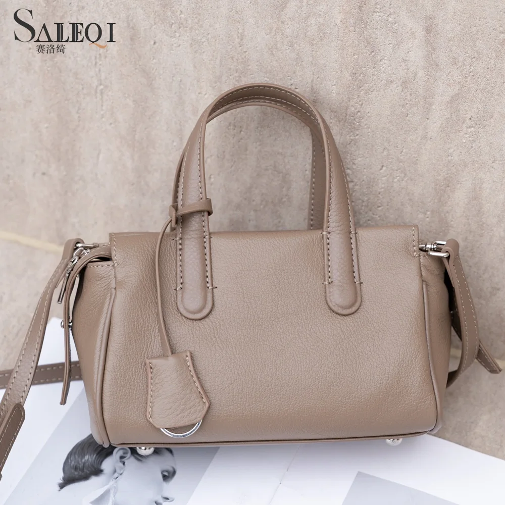 

Genuine Grade Cow Leather Fashion Women's Shoulder Crossbody Bag Luxury Designer Brand Female Fashion Bags Ladies Handbag New