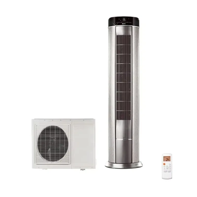 24000 BTU Variable Frequency Battery-Powered R32 Refrigerant Floor-Standing AC Cooling/Heating EU/US DC Car Hotel Use Household