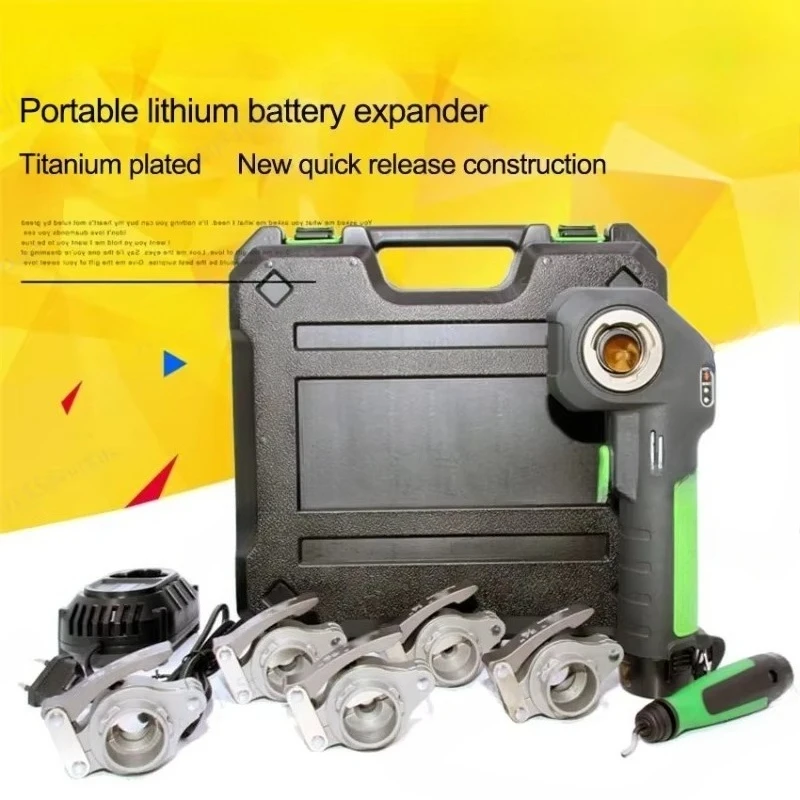 Rechargeable Copper Tube Rotary Cutting Expansion Tool, Professional Refrigeration Maintenance Manual Tool Set