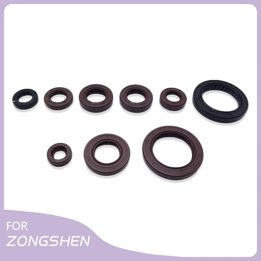Motorcycle Engine Oil Seal For ZONGSHEN NC250 NC450 KAYO BSE AVANTIS ENDURO MOTOLAND BRZ Clutch Arm Start Shaft Crankshaft Parts
